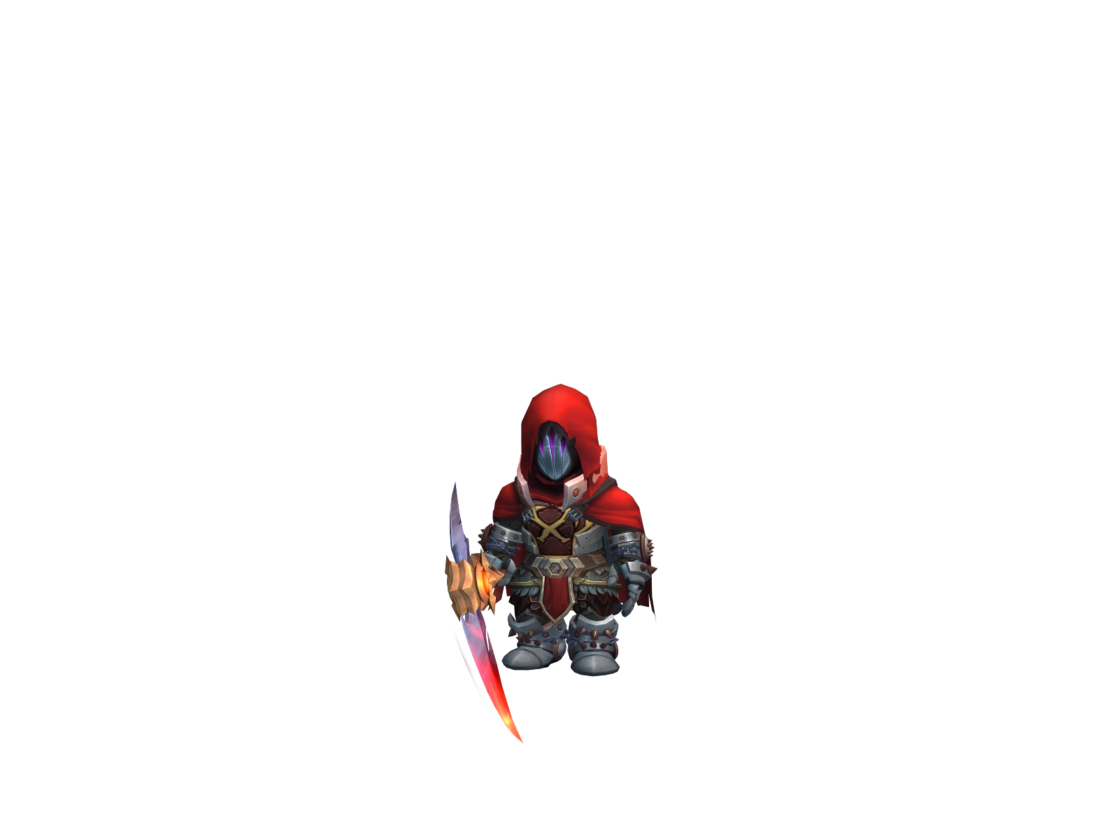 Hywhan 3D character render