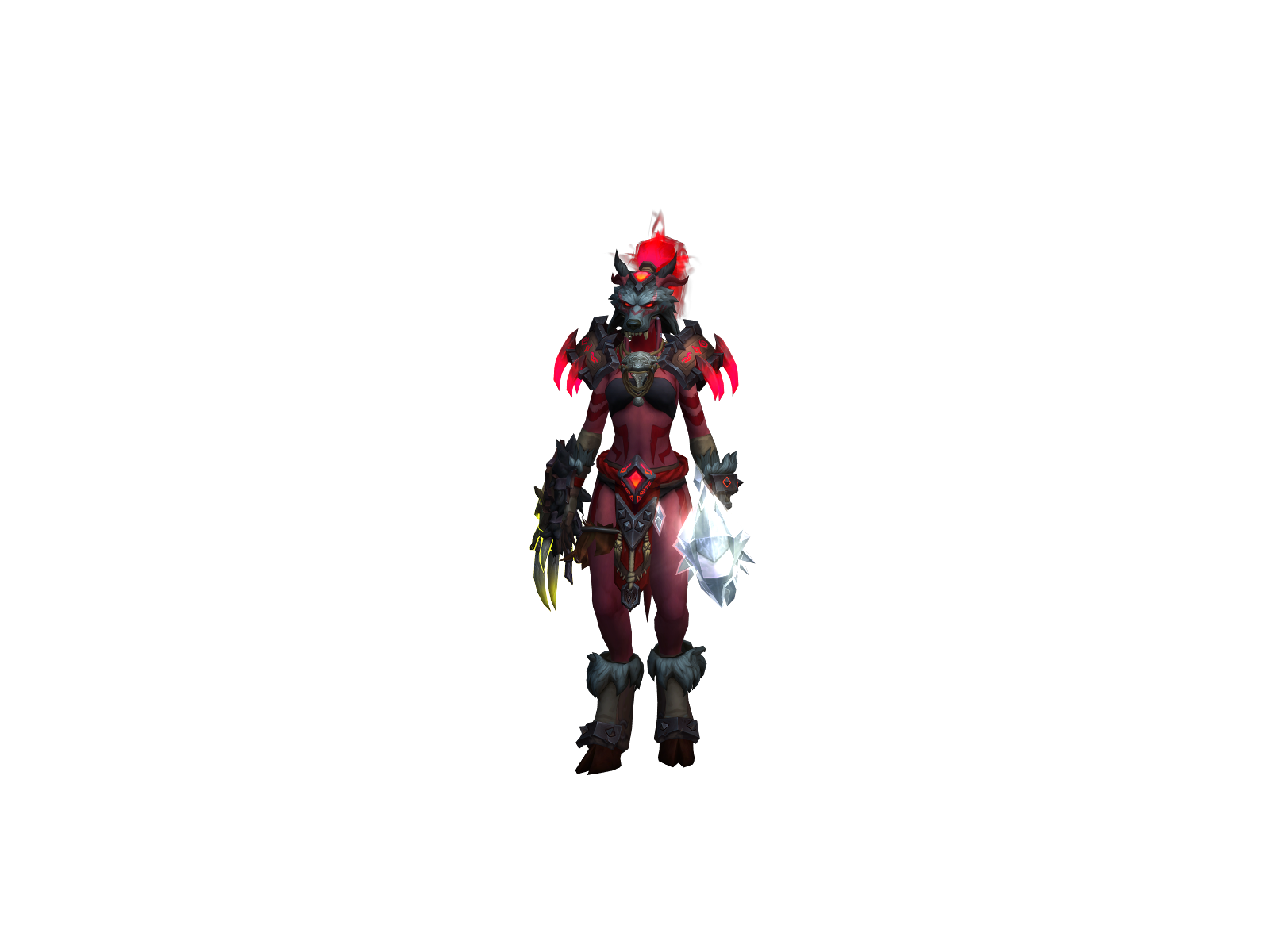 Carissta 3D character render
