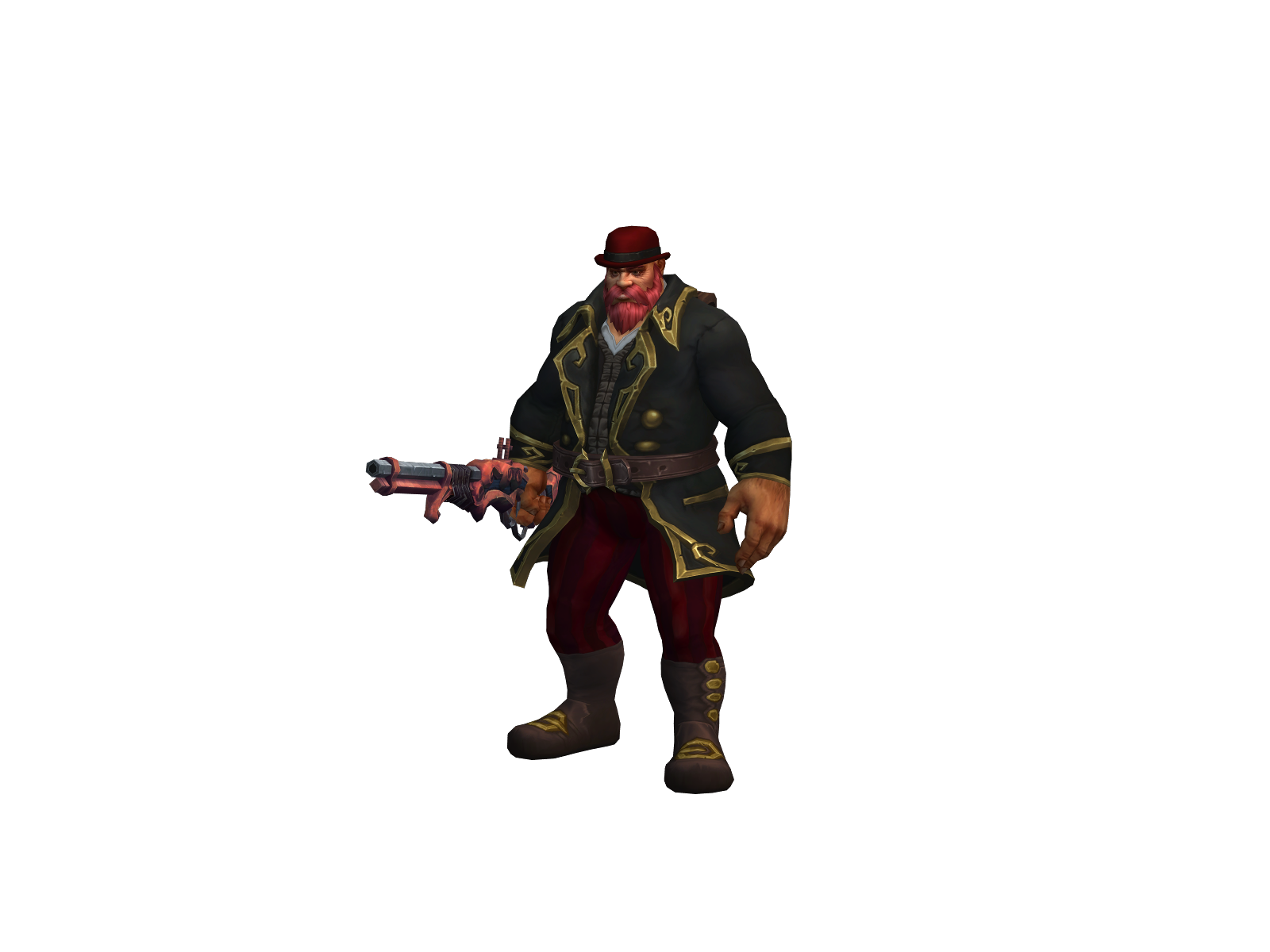 Edwayne 3D character render