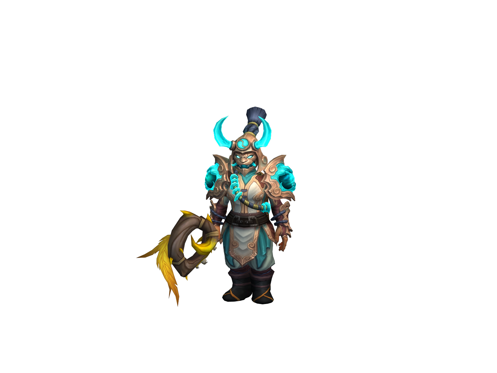 Dumplingfist 3D character render