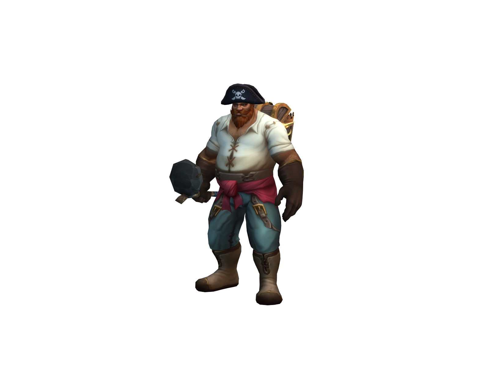 Grymoir 3D character render