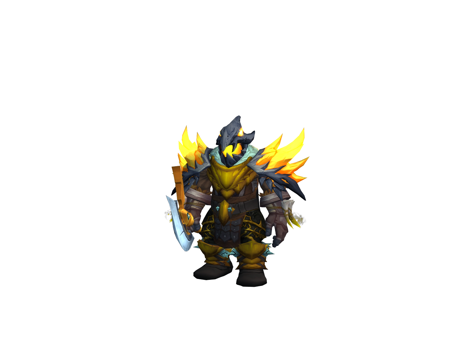 Tenhunt 3D character render