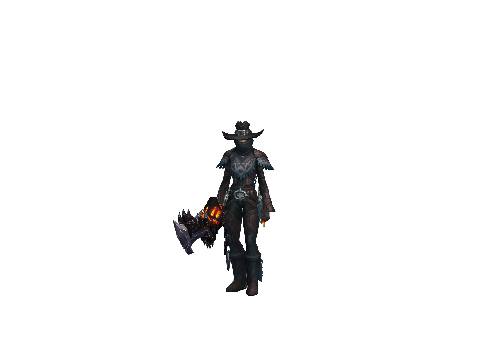Crispitaco 3D character render