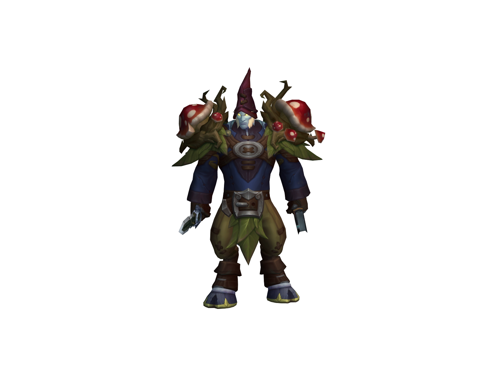 Dreus 3D character render