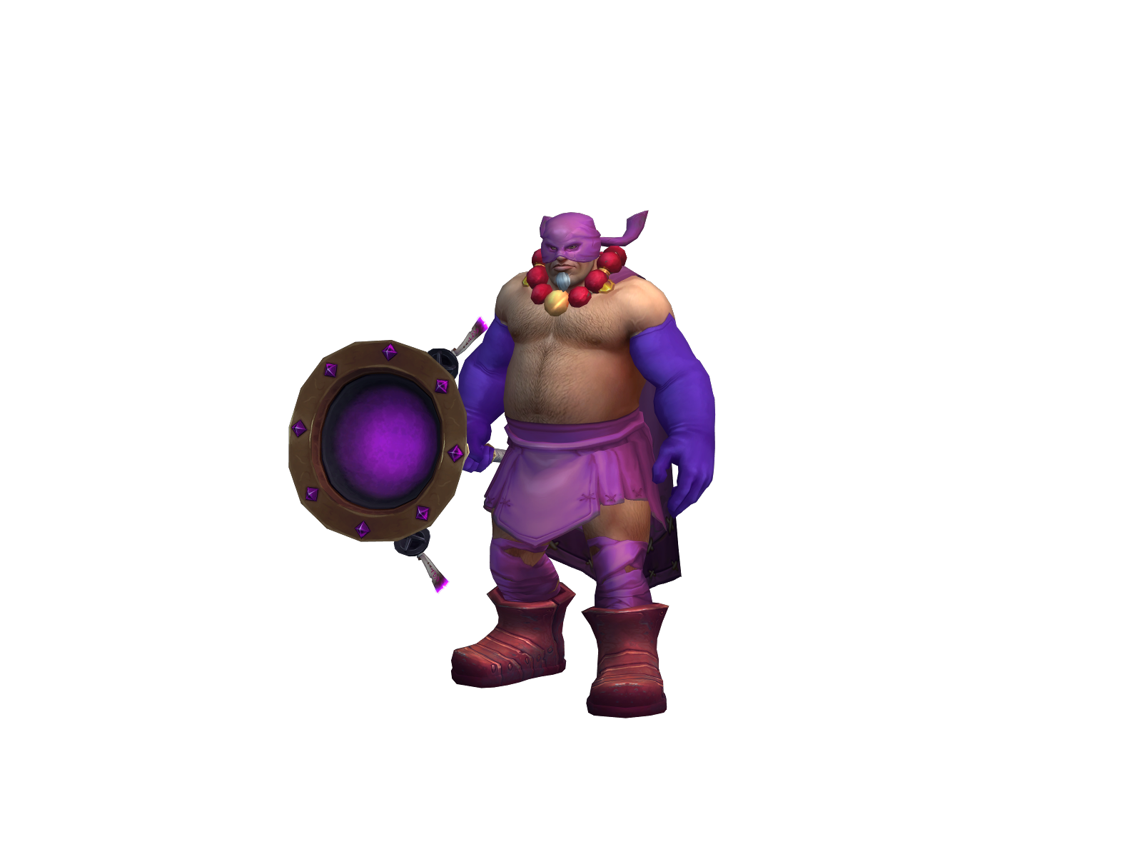 Bonerpumple 3D character render