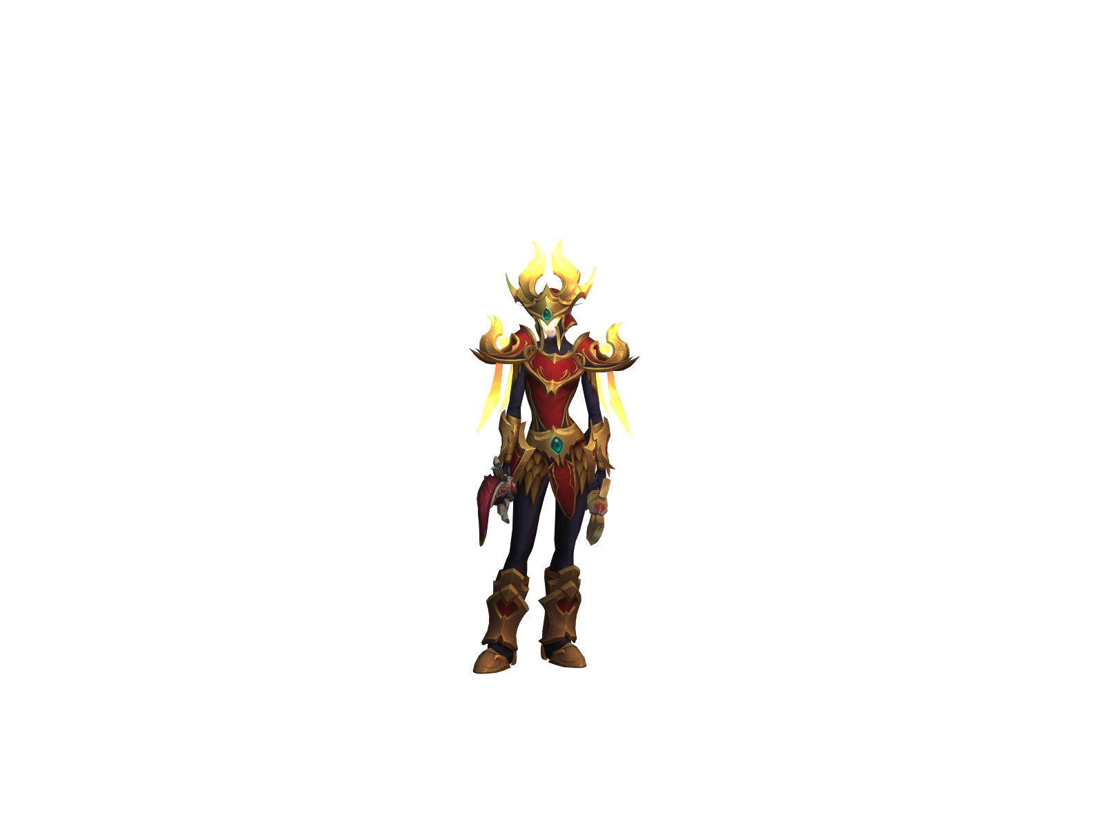 Voidlilly 3D character render