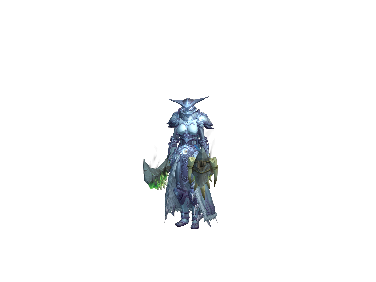 Drewar 3D character render