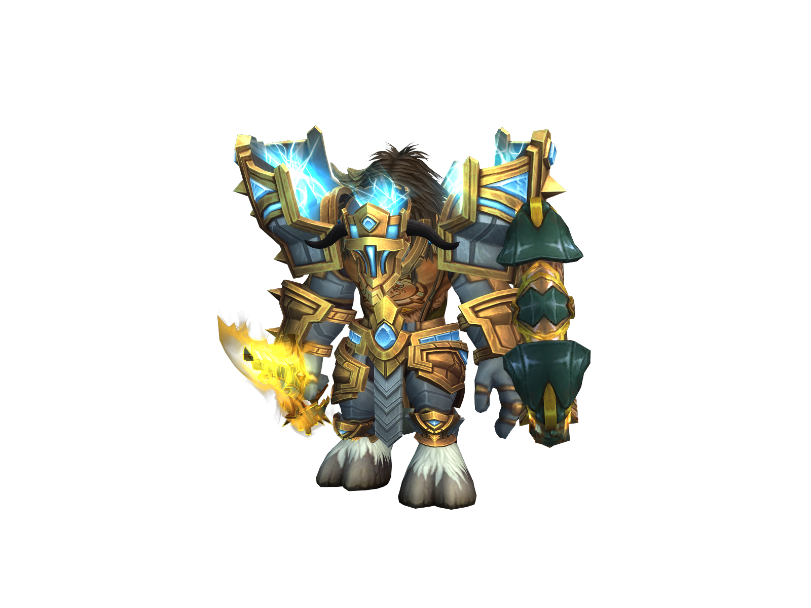 Healgodz 3D character render