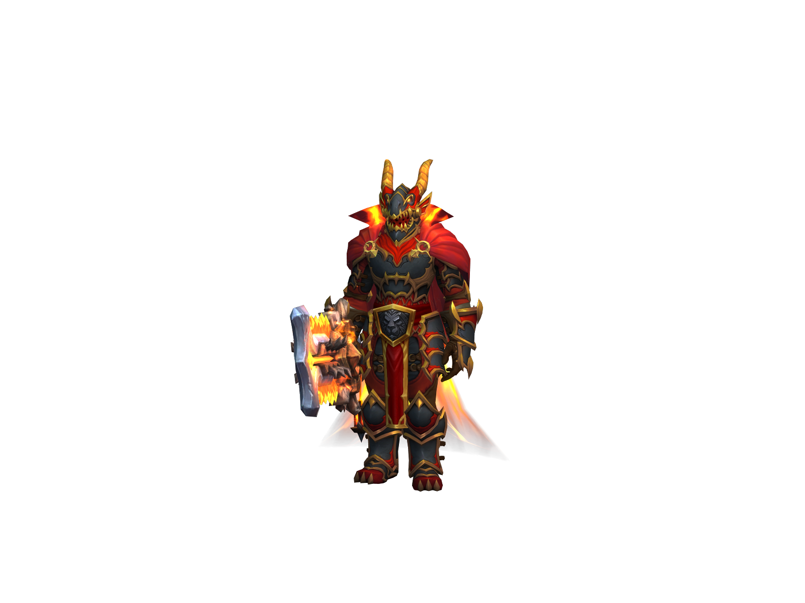 Nephury 3D character render