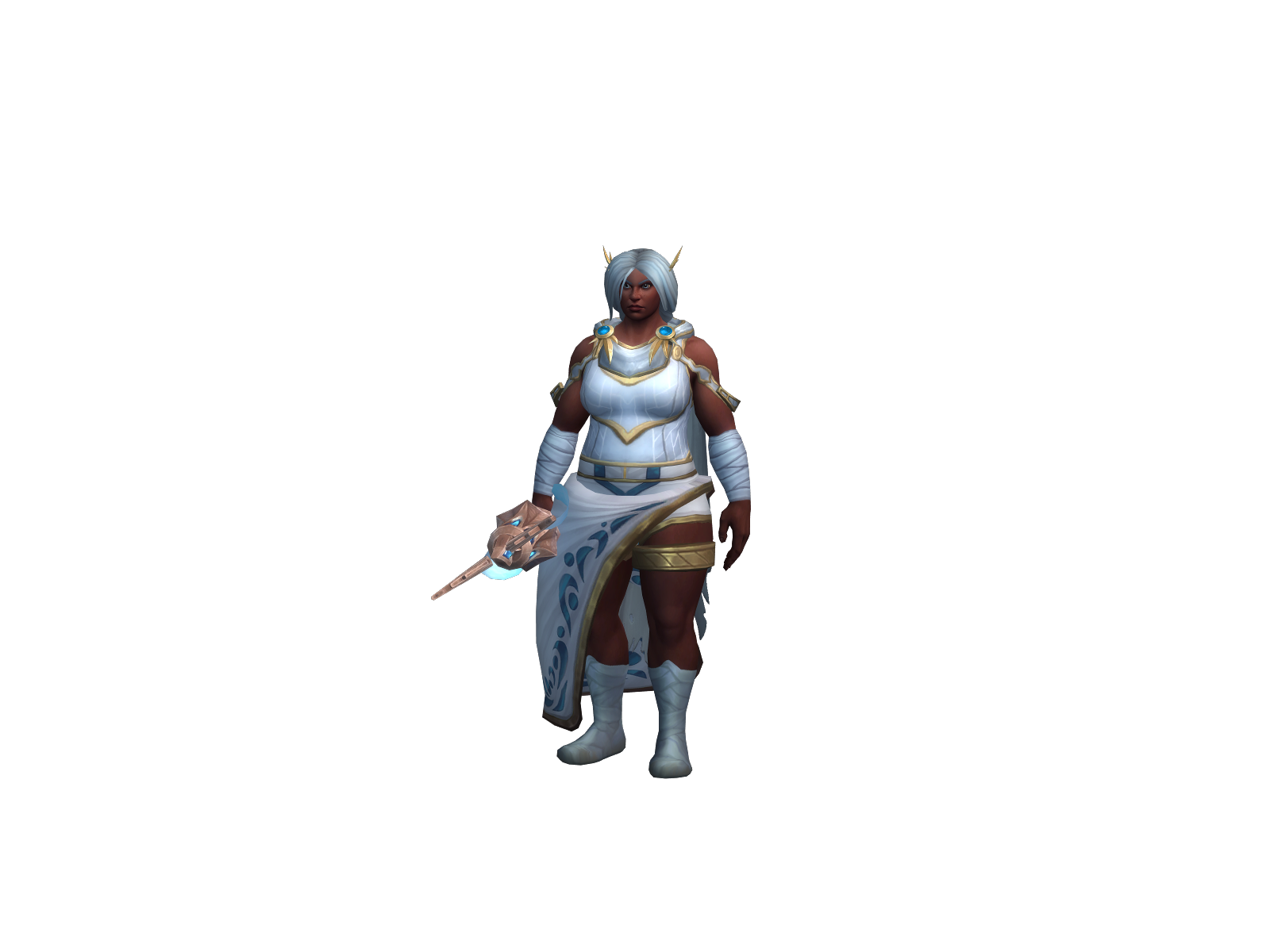 Poolariss 3D character render