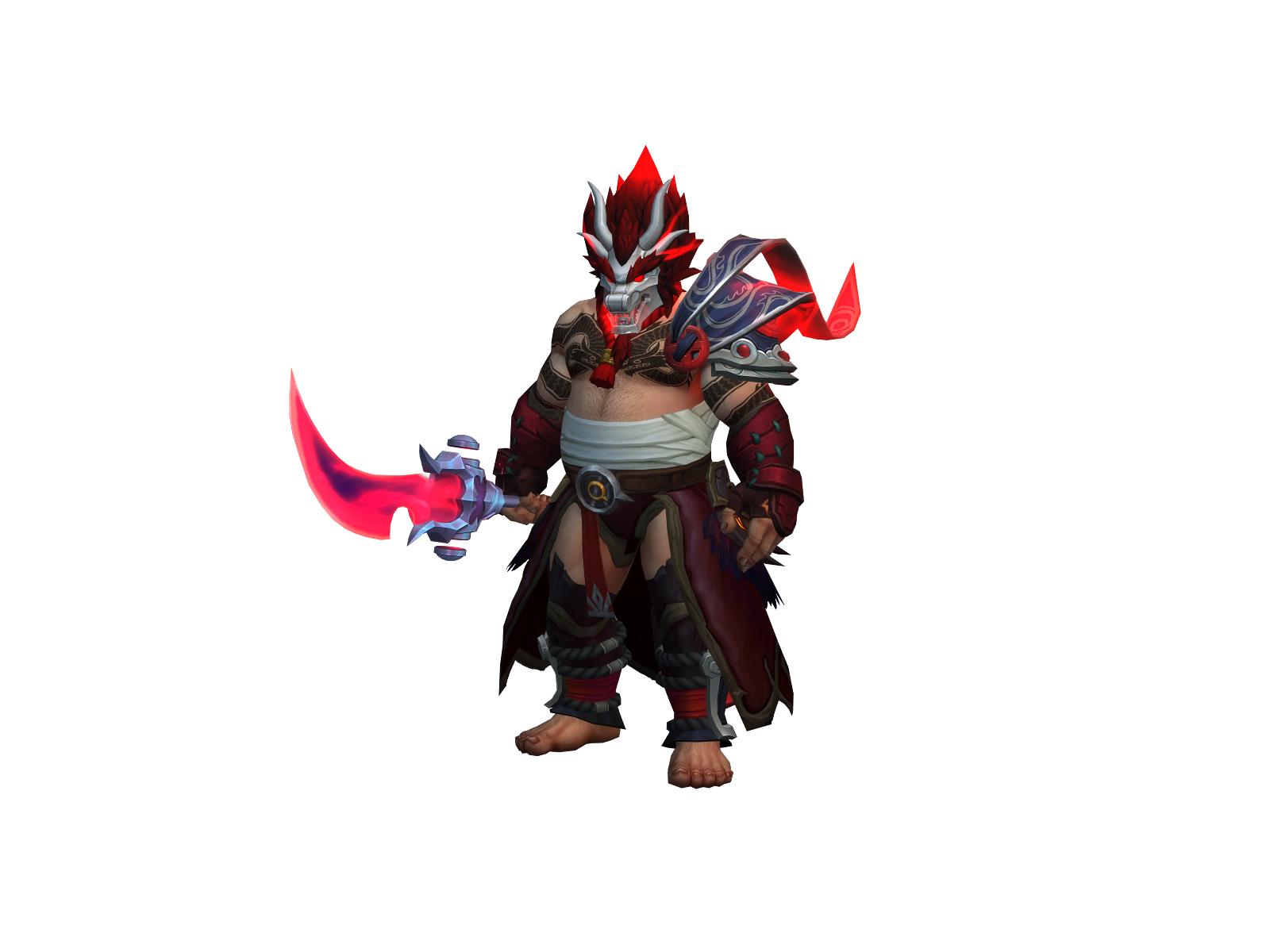 Queuetea 3D character render