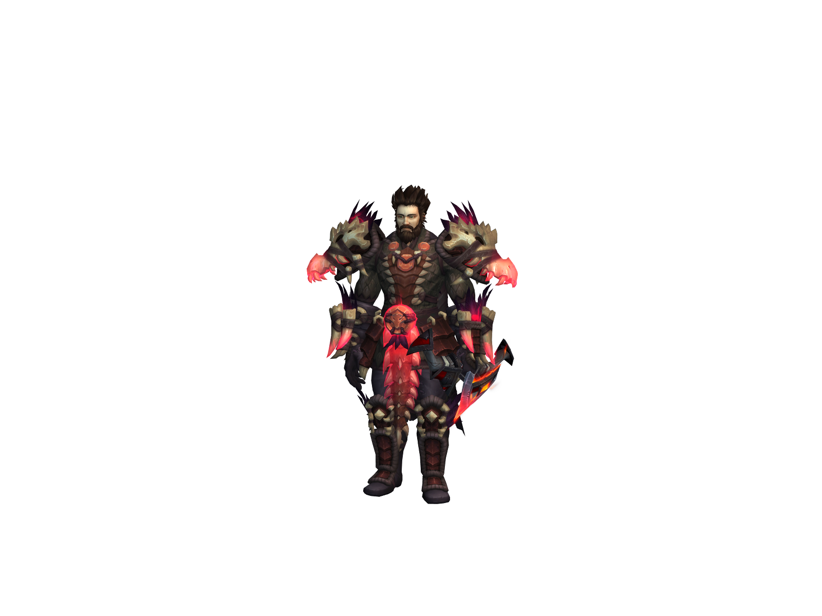 Splinty 3D character render