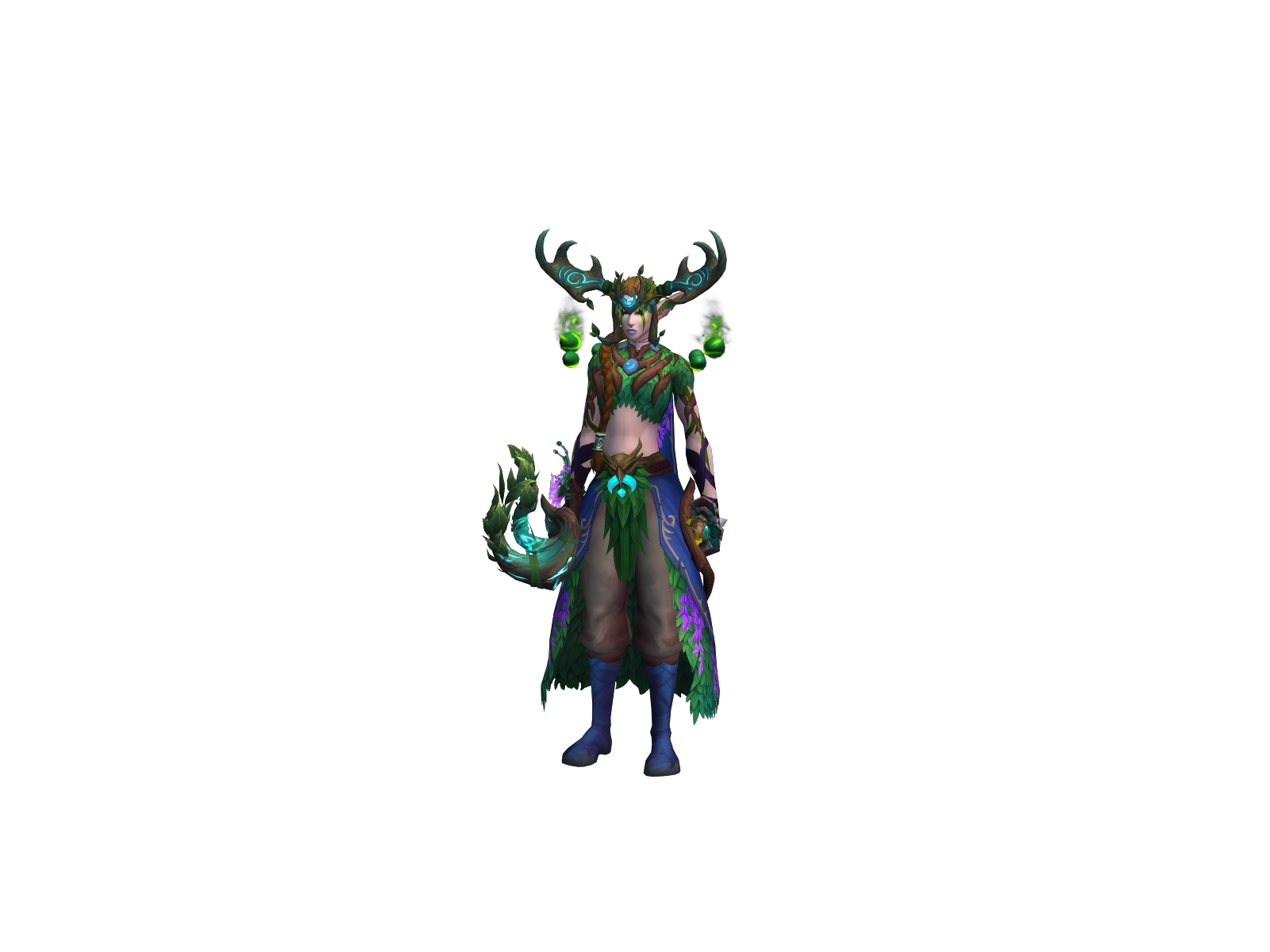 Dewfall 3D character render