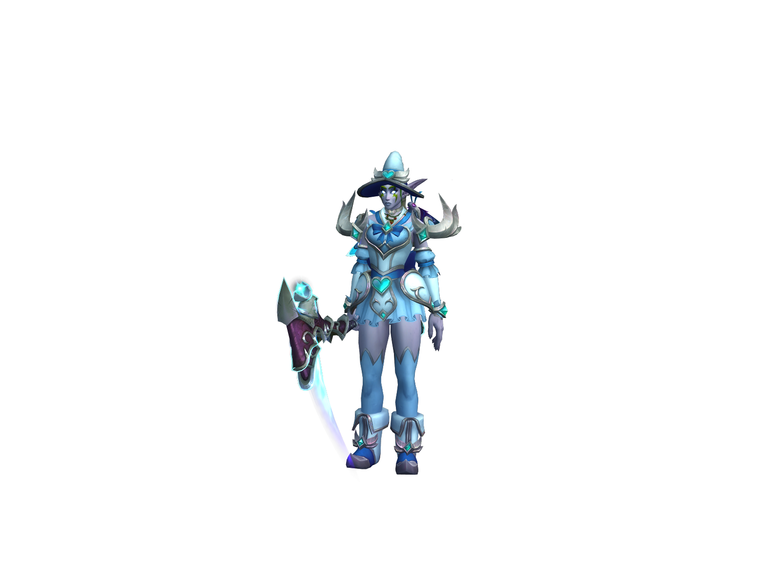 Purrfessorx 3D character render