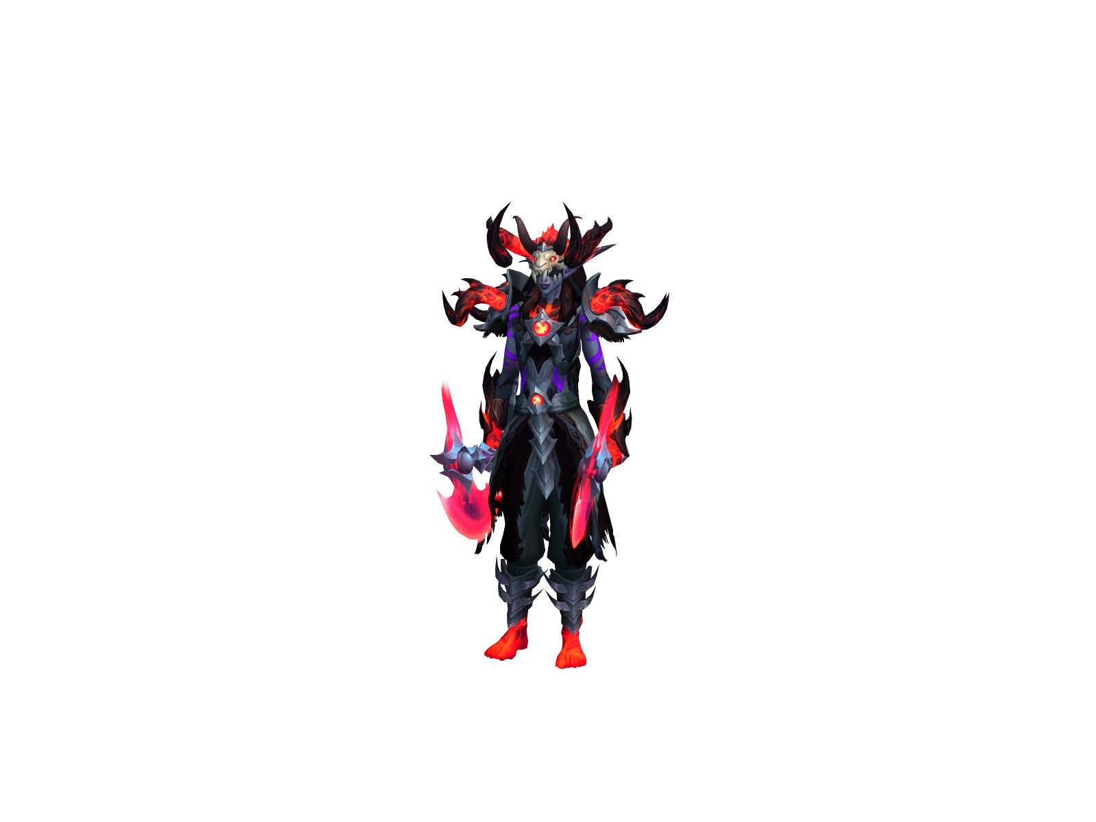 Kimimaro 3D character render
