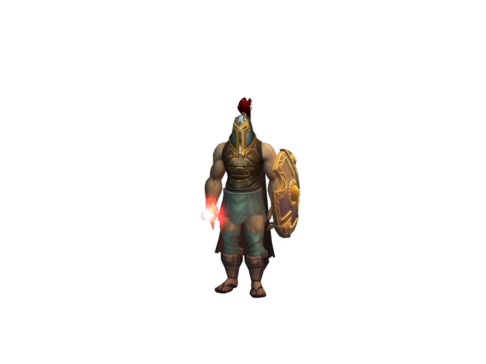 Achilleus 3D character render
