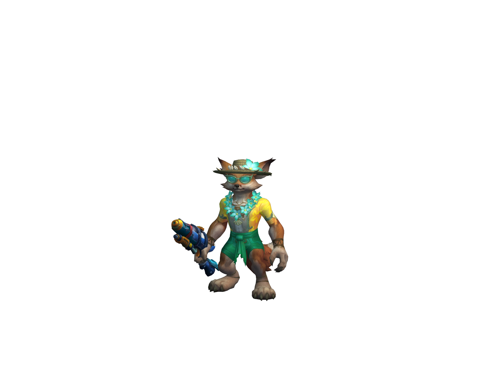 Vaultwolf 3D character render