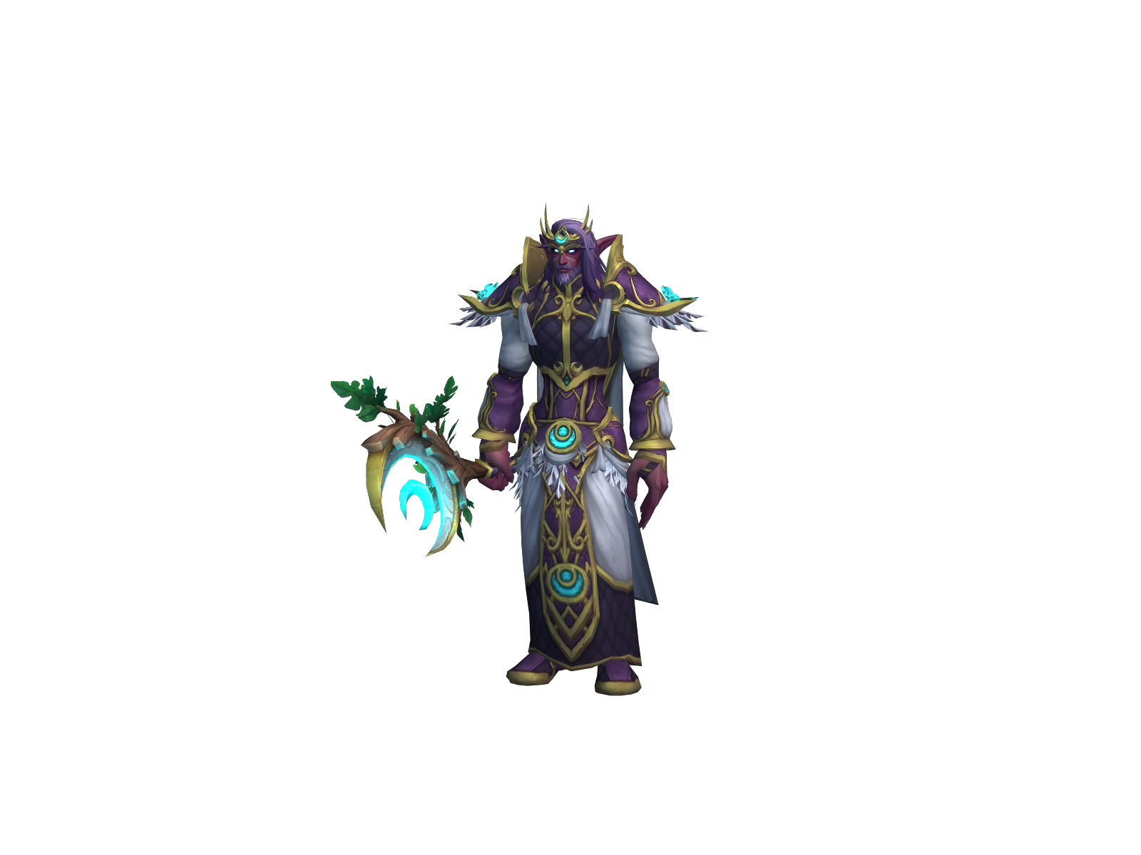 Guerie 3D character render