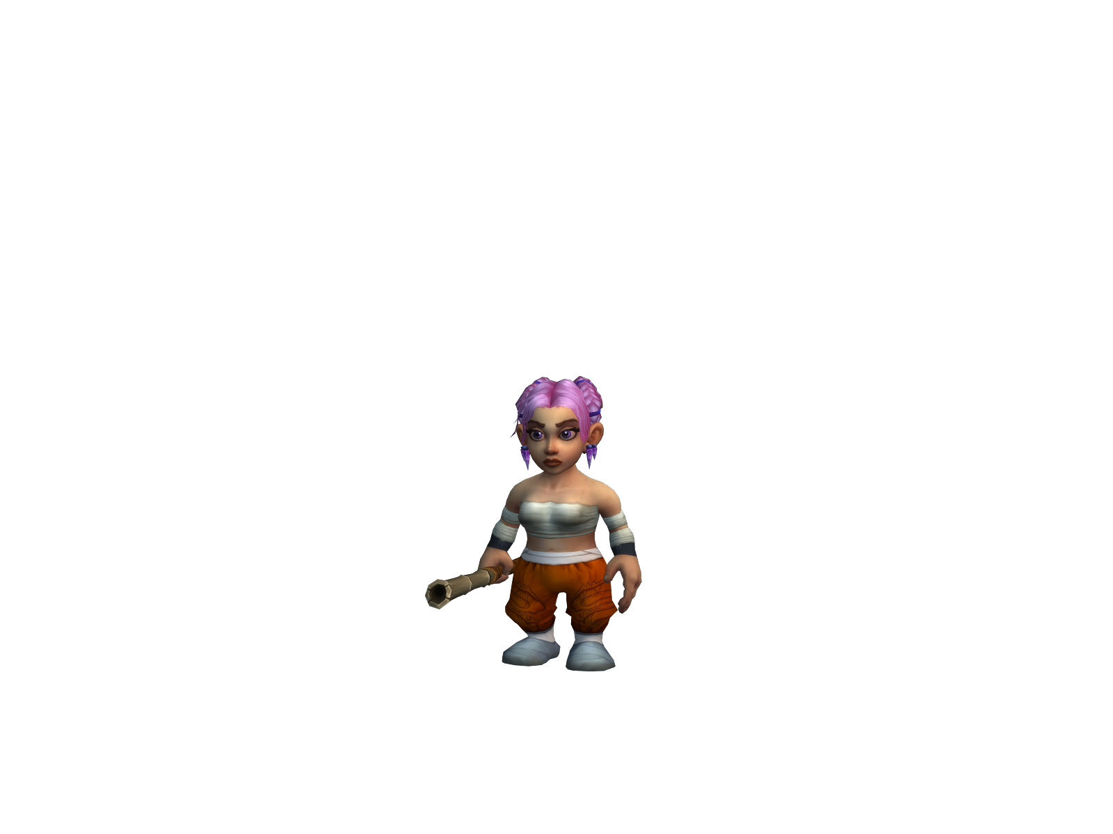 Chunwee 3D character render
