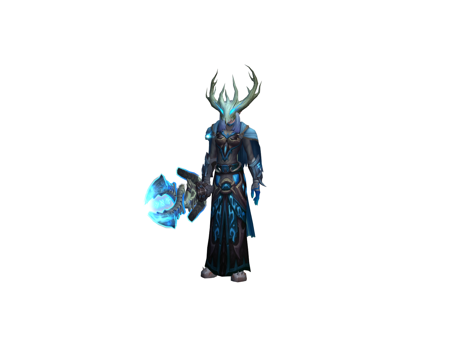 Credé 3D character render