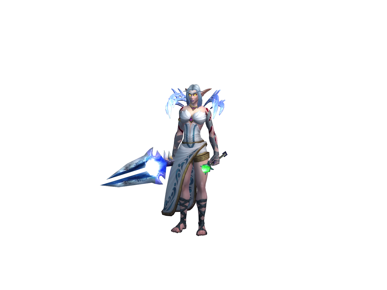 Teraceles 3D character render