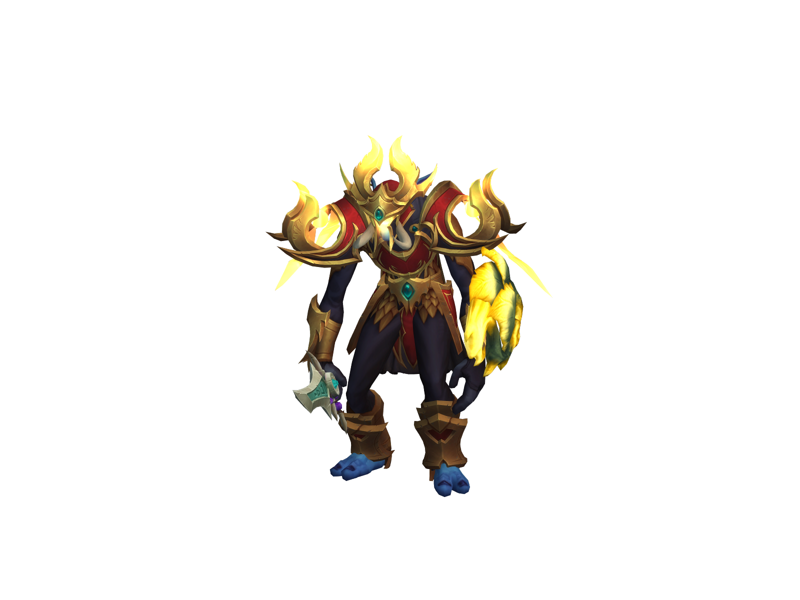 Dretzul 3D character render