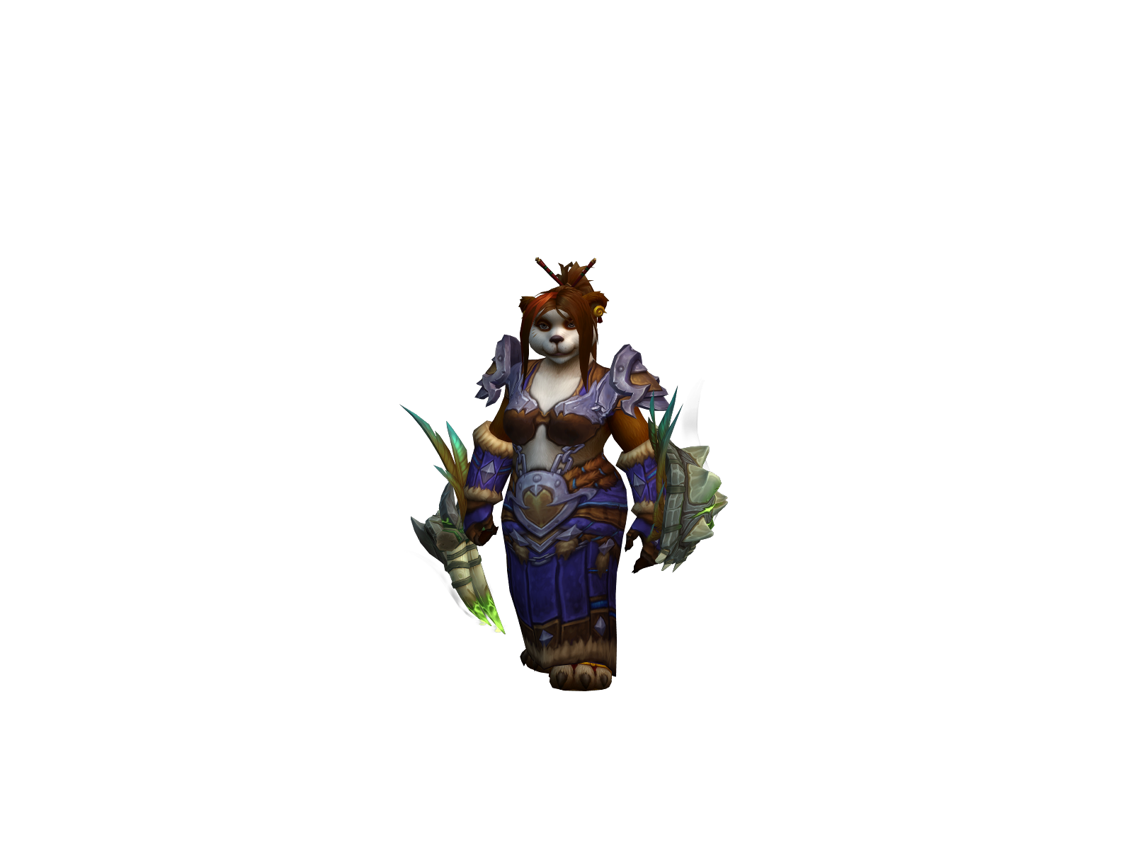 Leiwen 3D character render