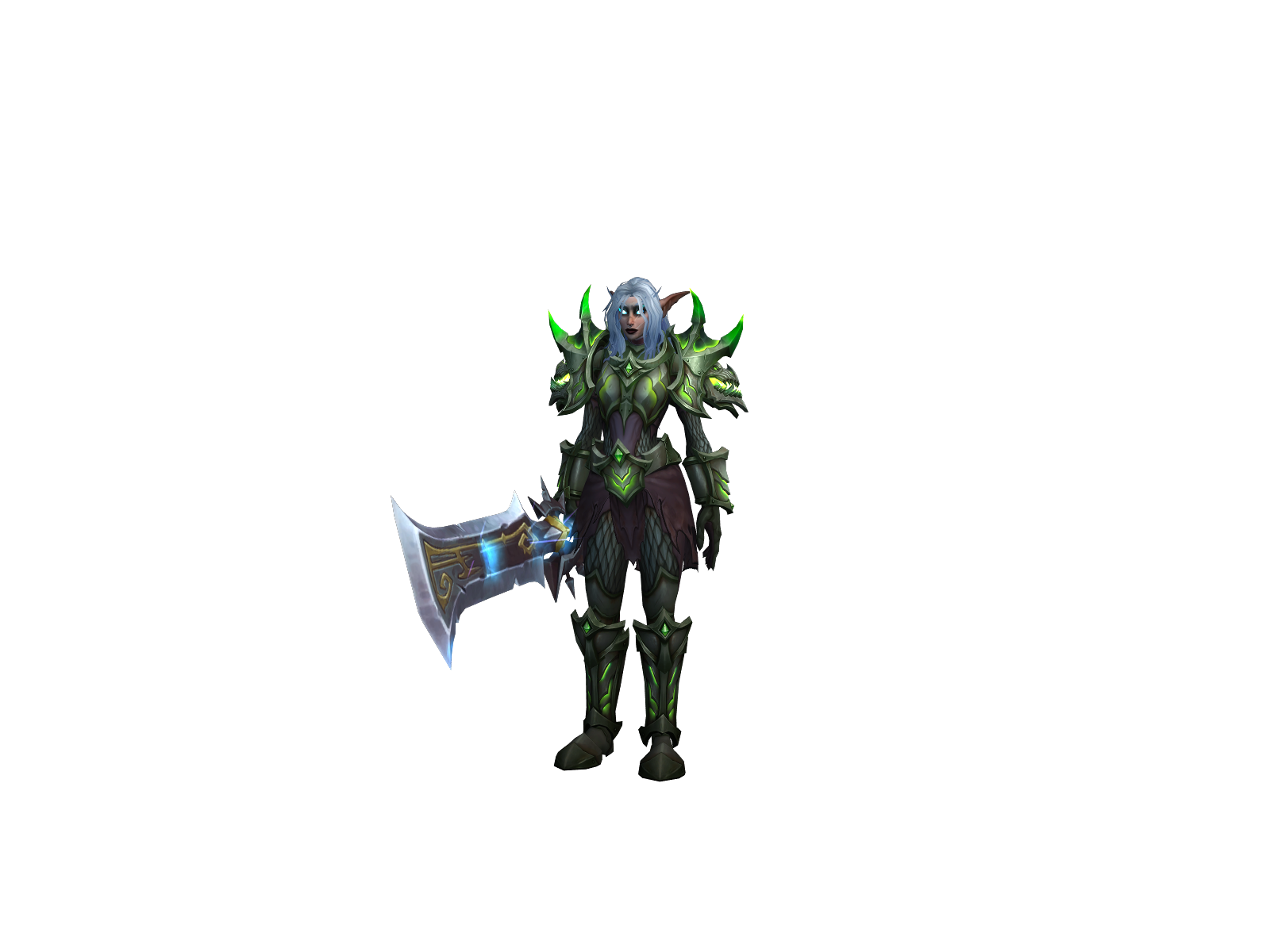 Ouzen 3D character render