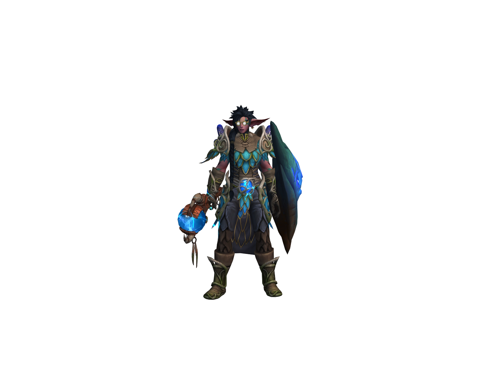 Lunarpisces 3D character render