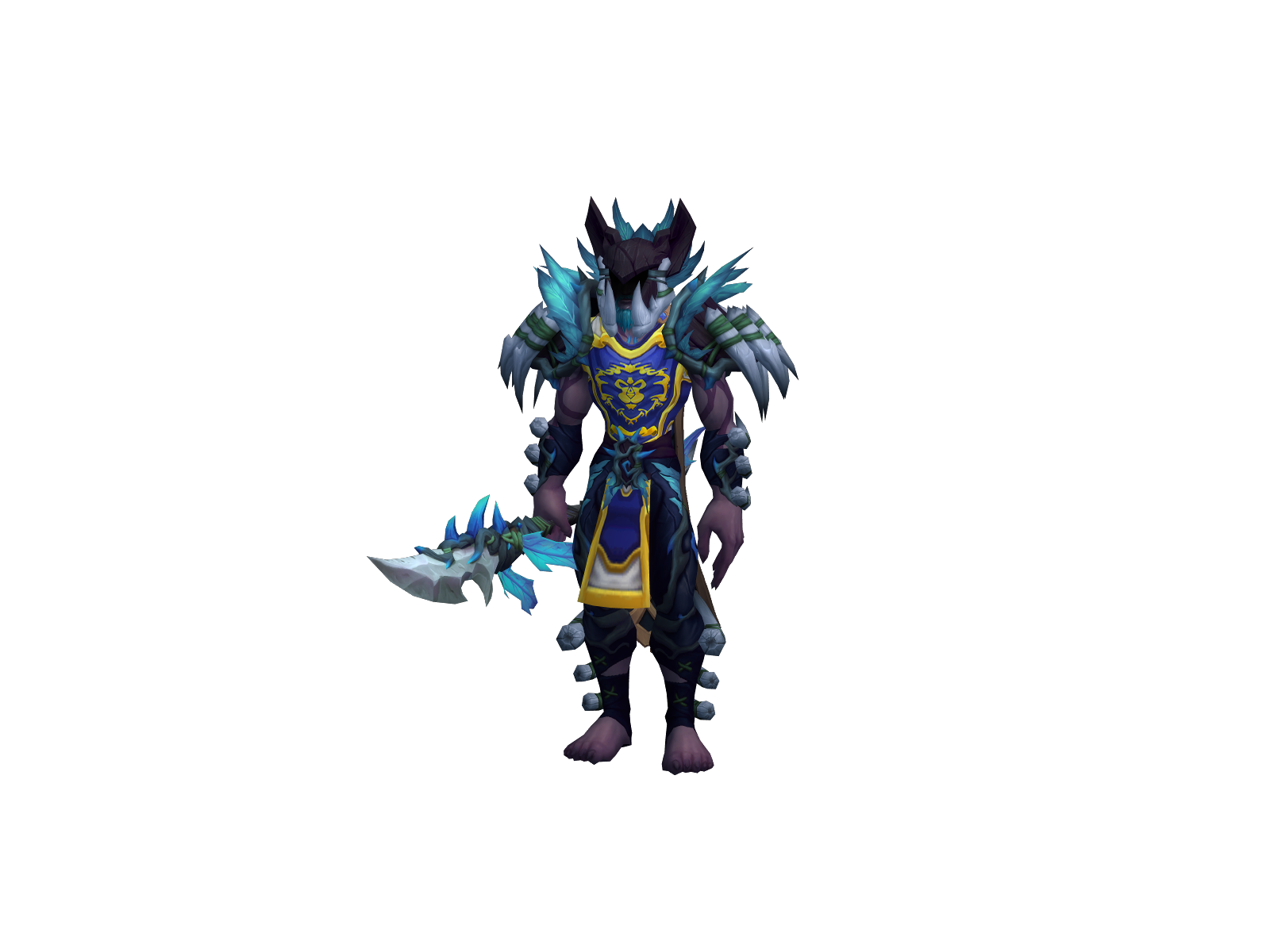 Hoenir 3D character render
