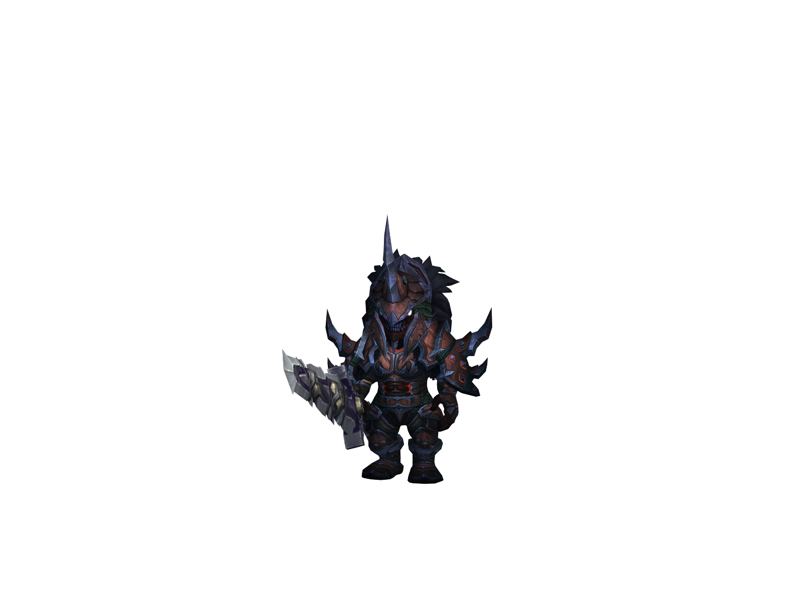 Pinkvenom 3D character render