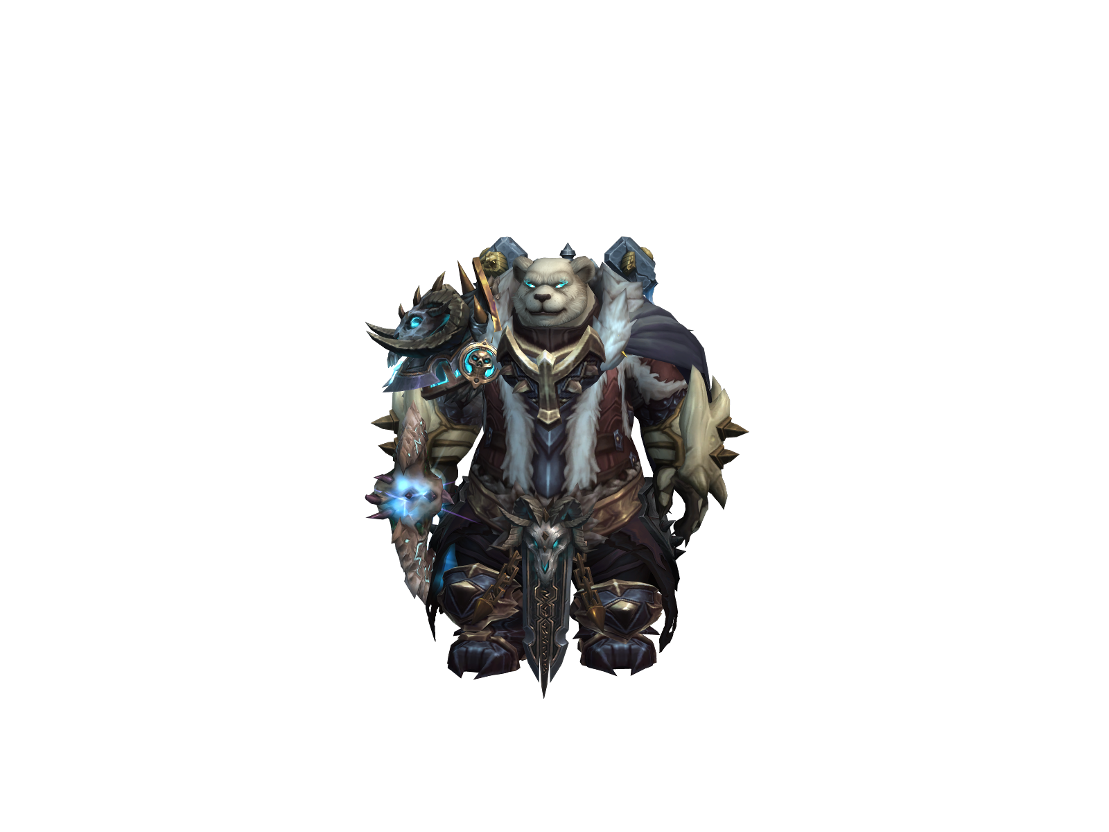 Oighear 3D character render