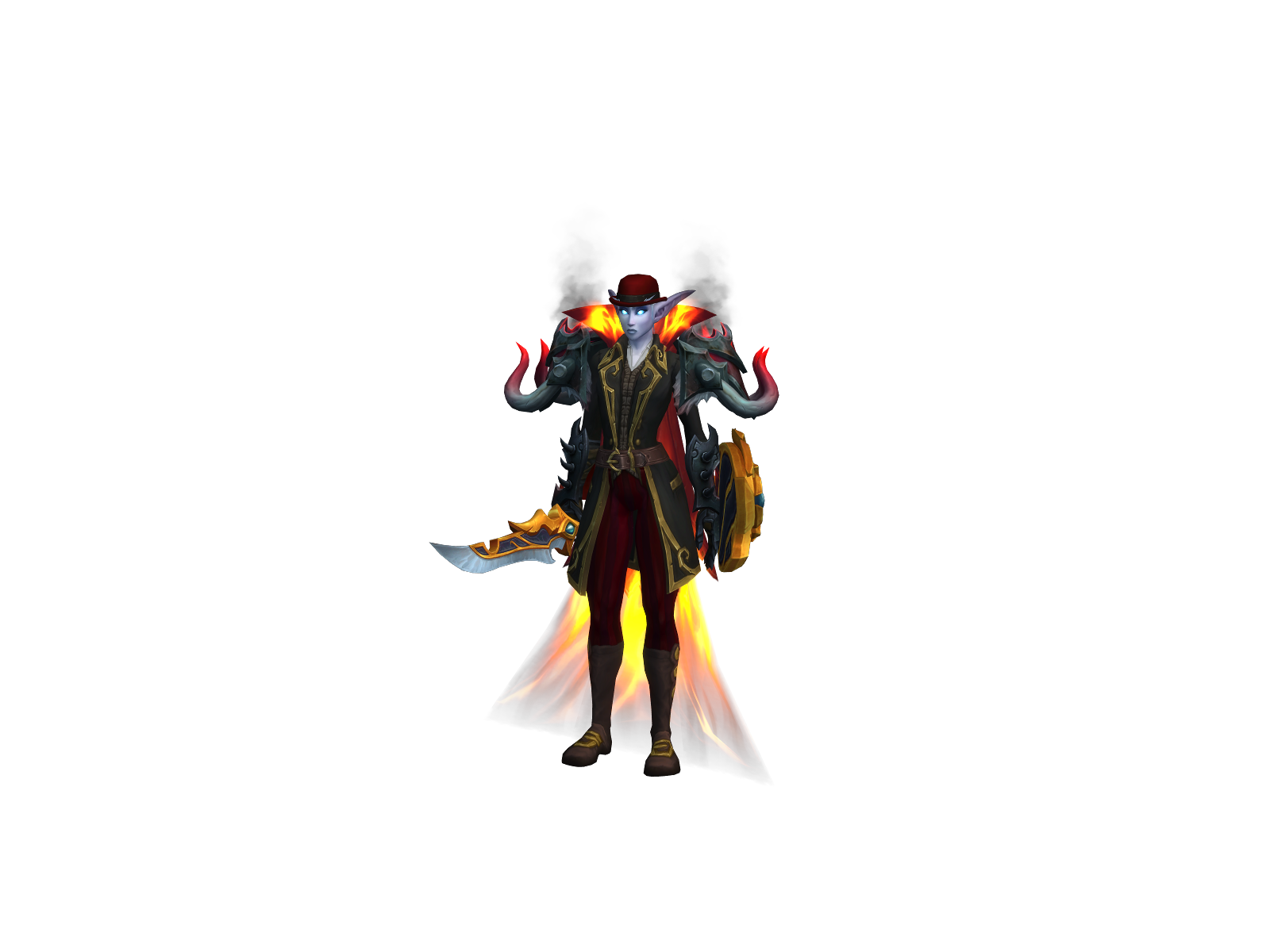 Ssjhowdy 3D character render