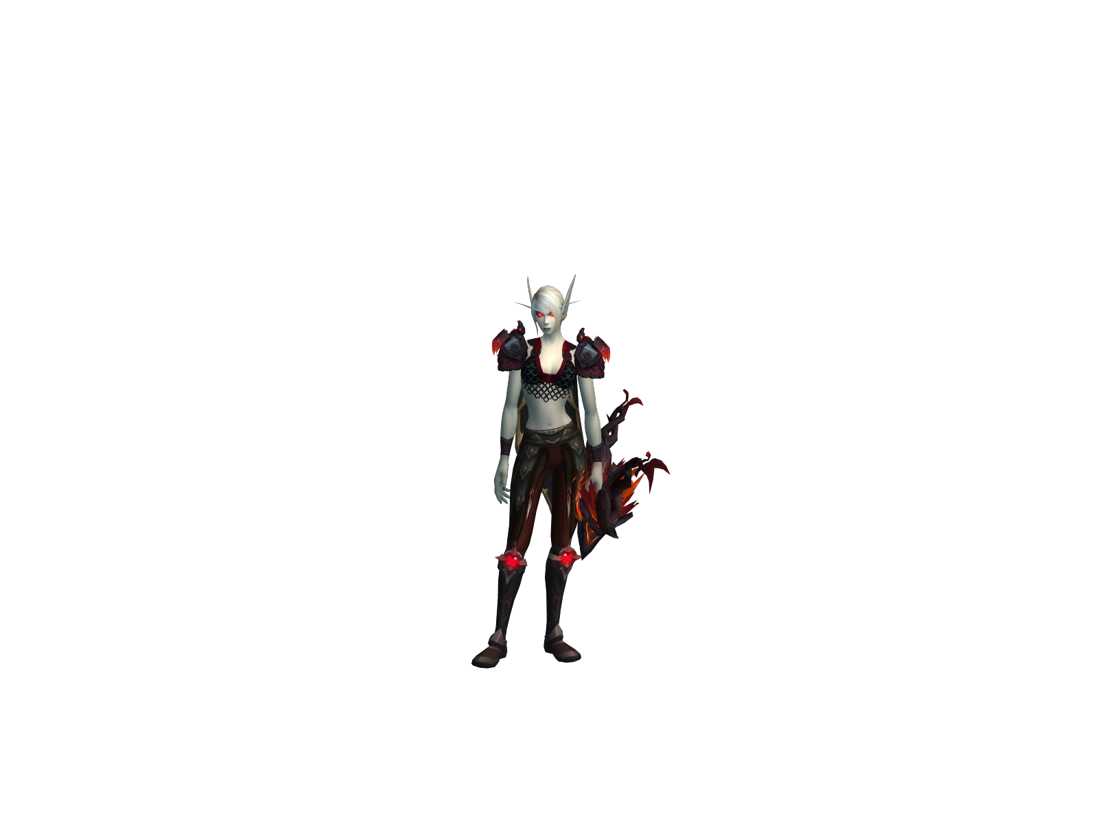 Thyraza 3D character render
