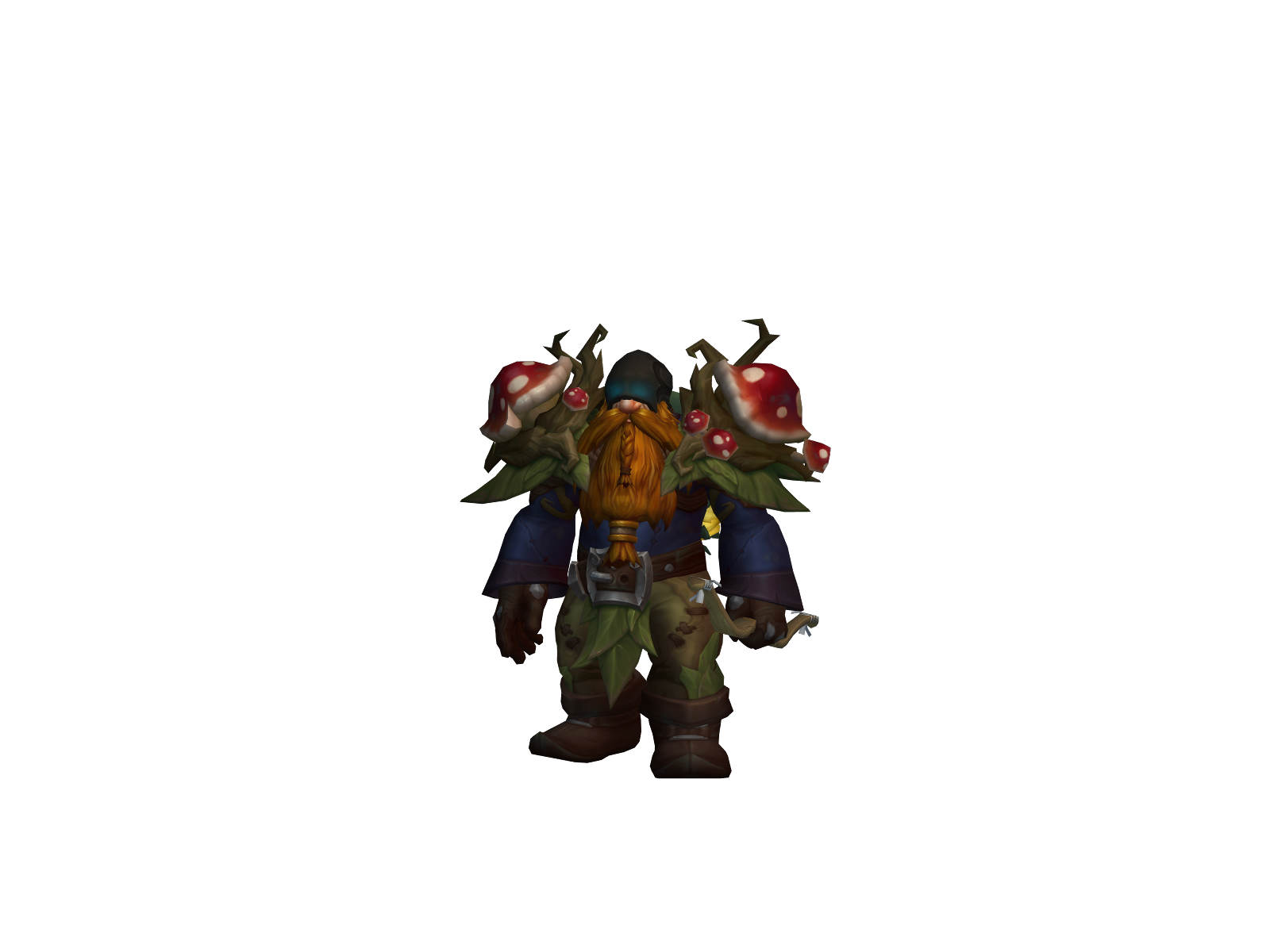 Fjoldi 3D character render