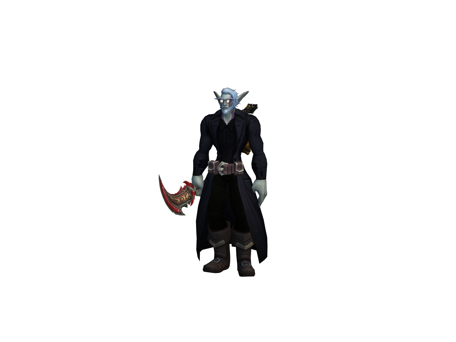 Nocturnnal 3D character render