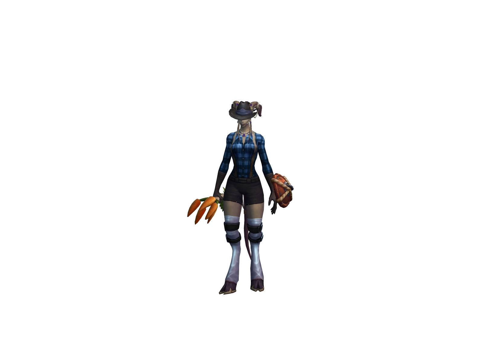 Lyllypally 3D character render