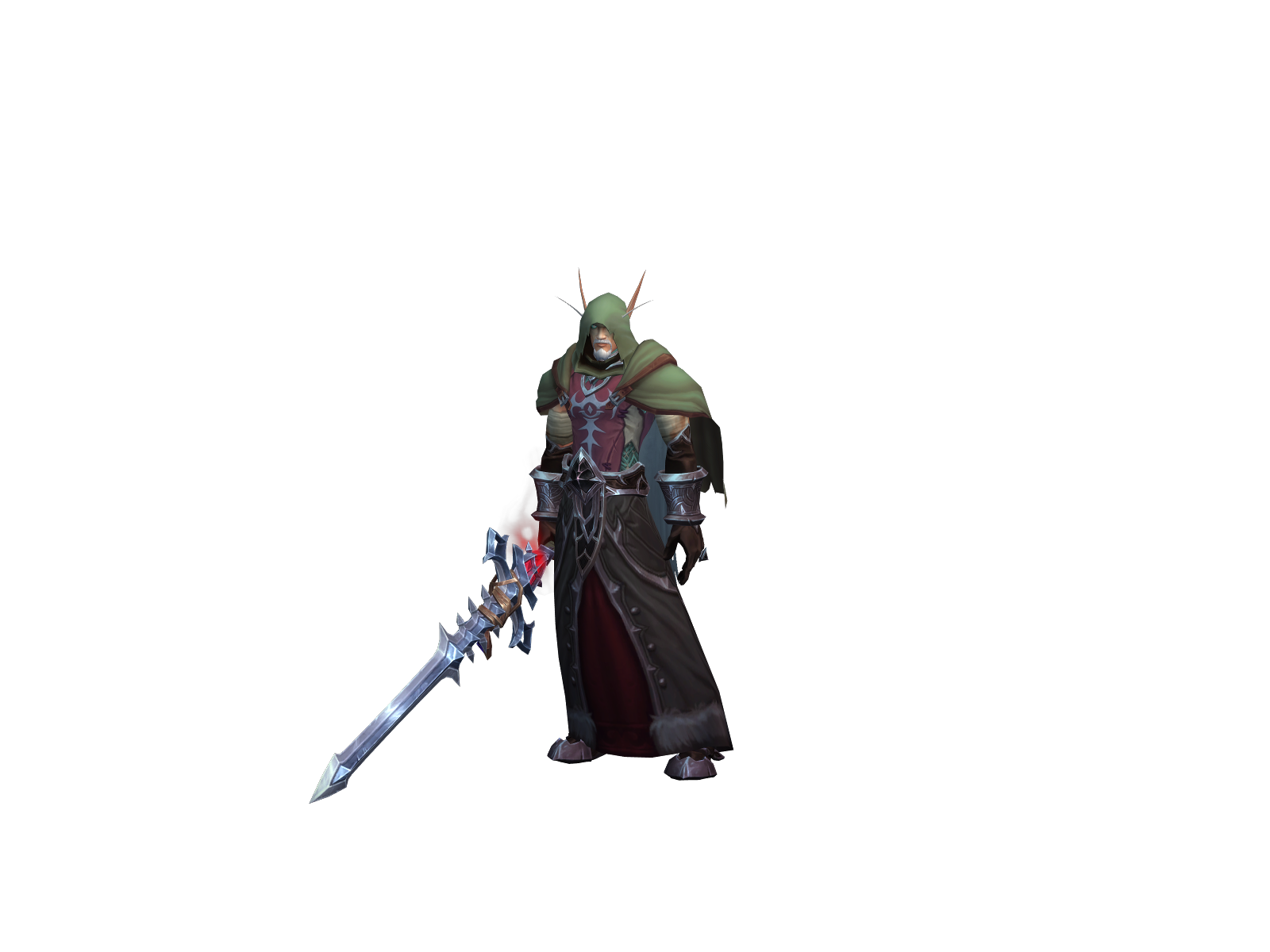 Typhene 3D character render