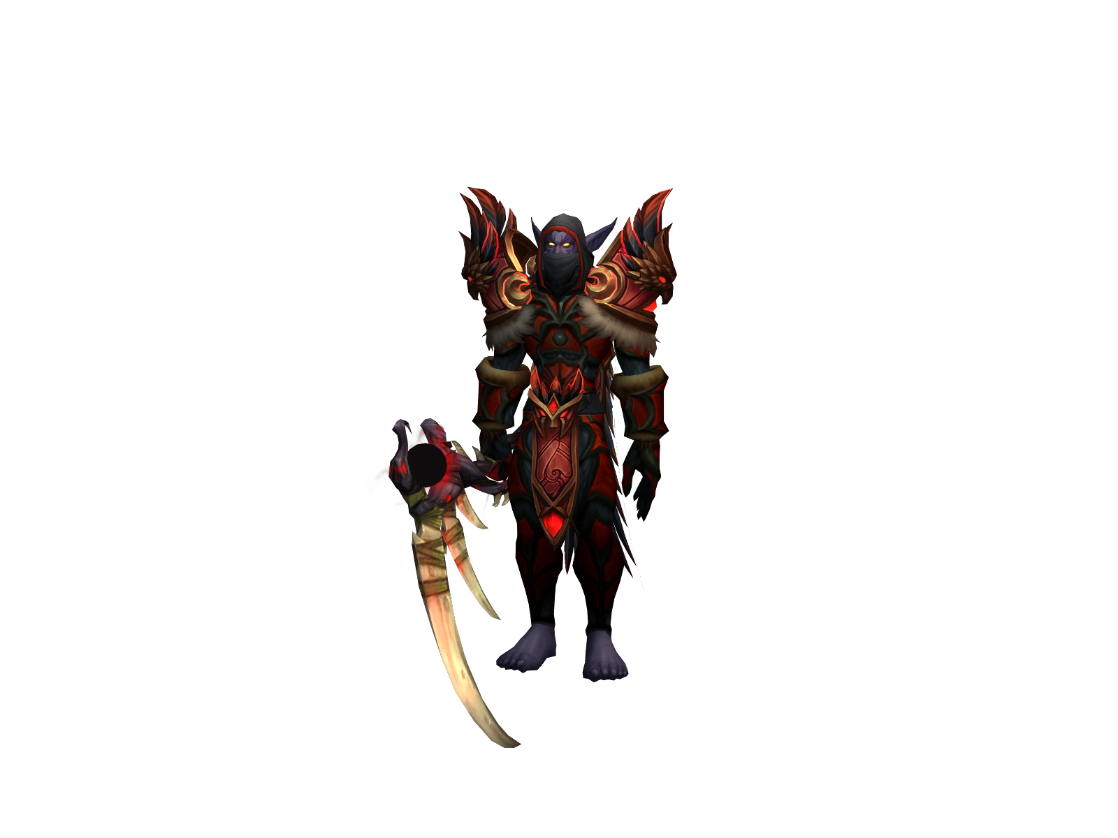 Taldan 3D character render