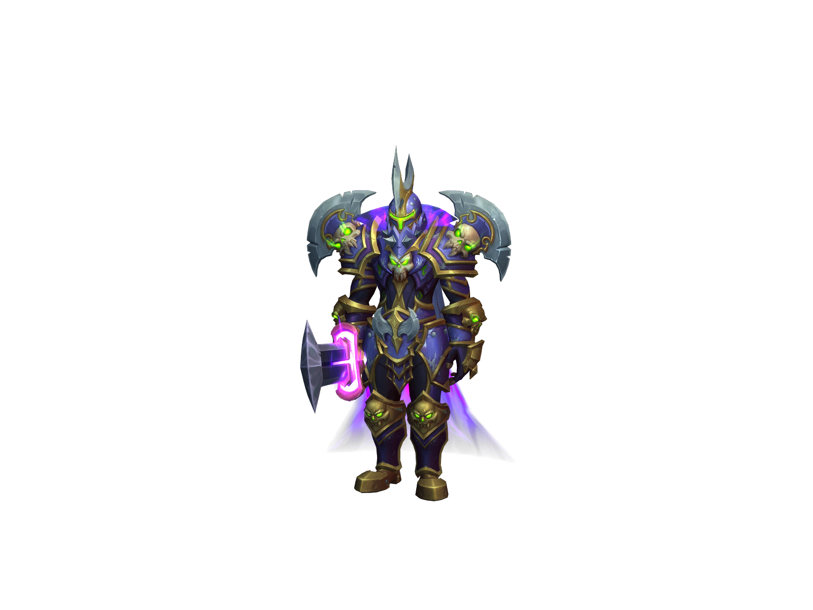 Chaoswarlord 3D character render