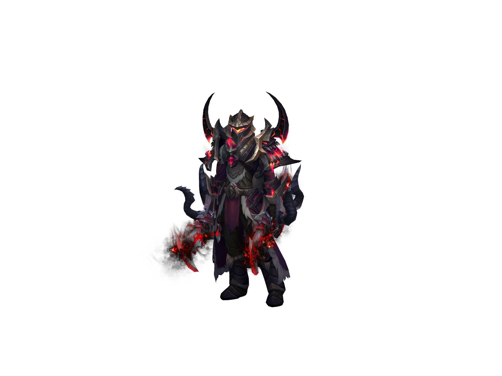 Dyavolblade 3D character render