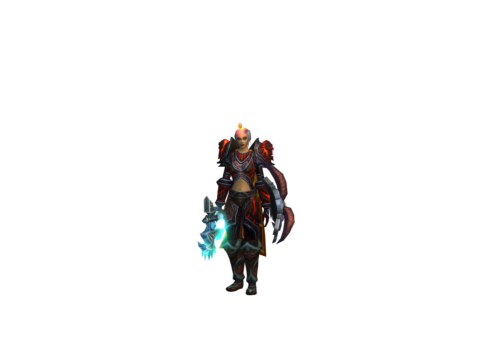 Archidictus 3D character render
