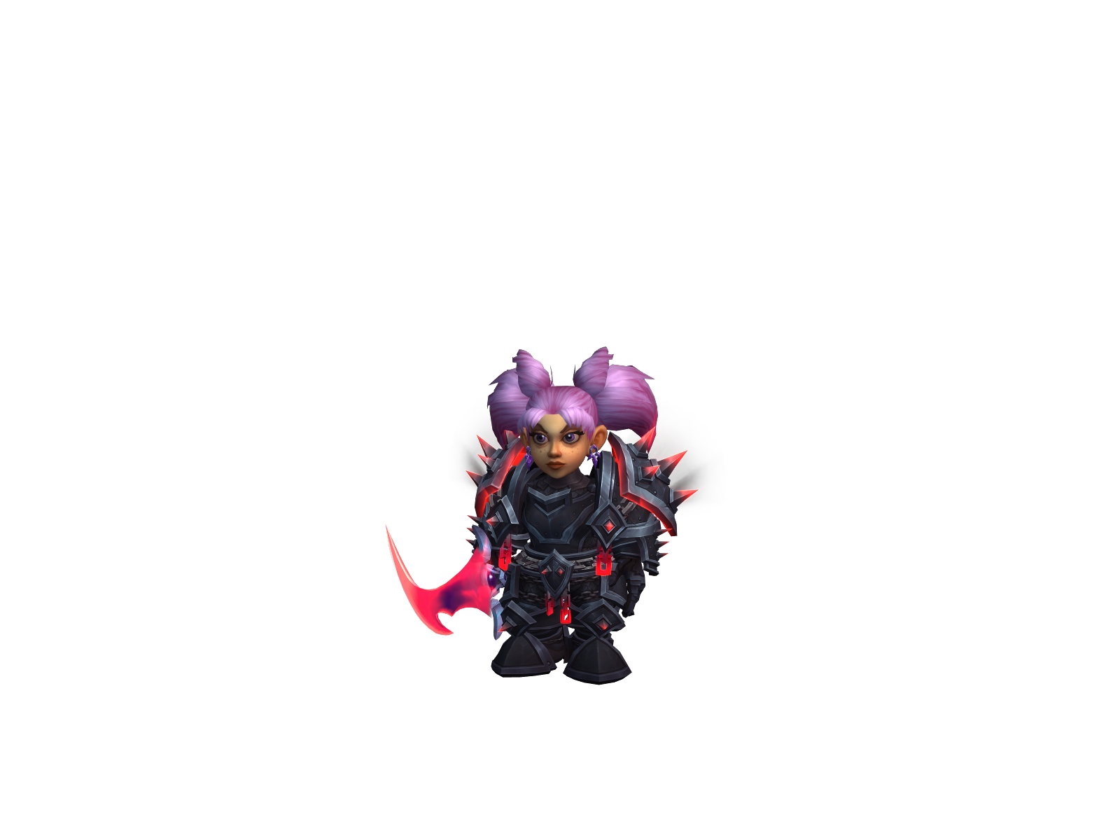 Shortie 3D character render