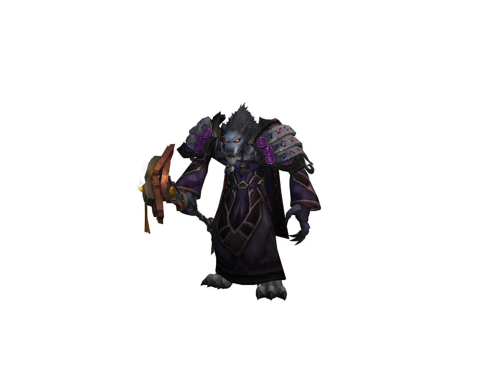 Baconbishop 3D character render