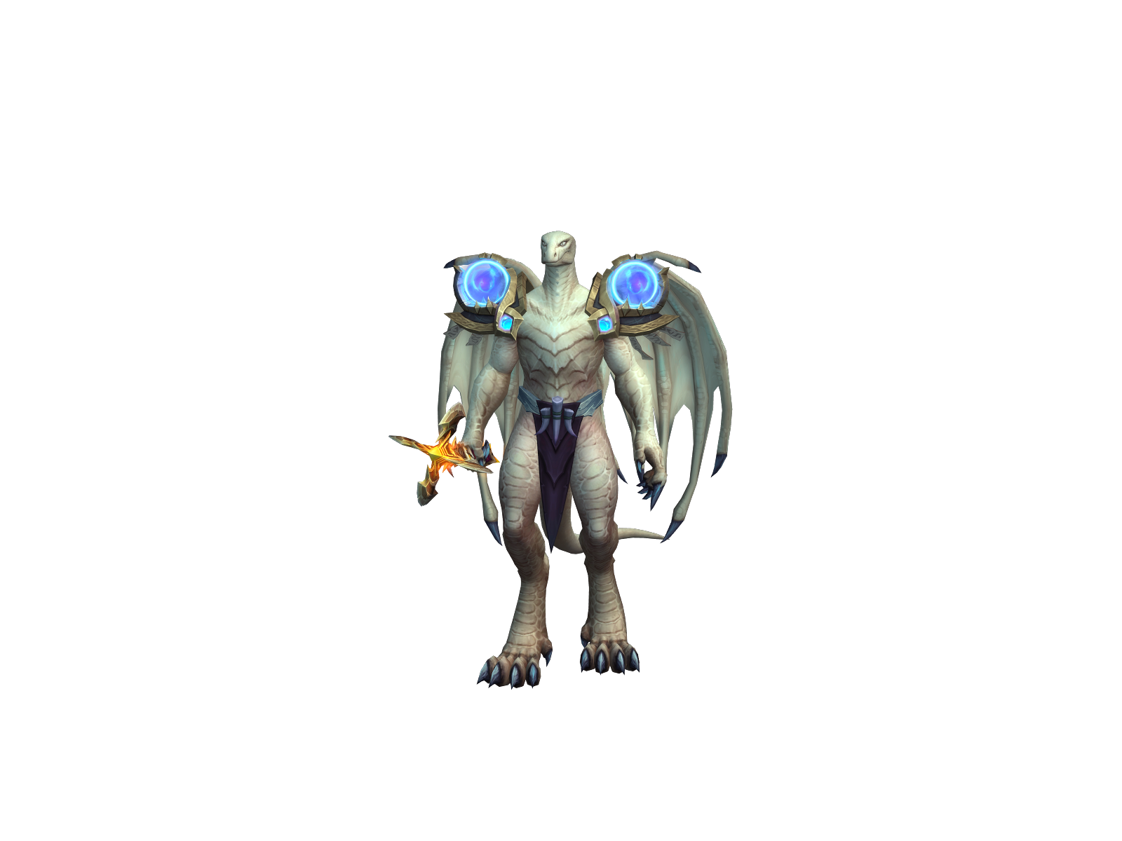 Mizithra 3D character render