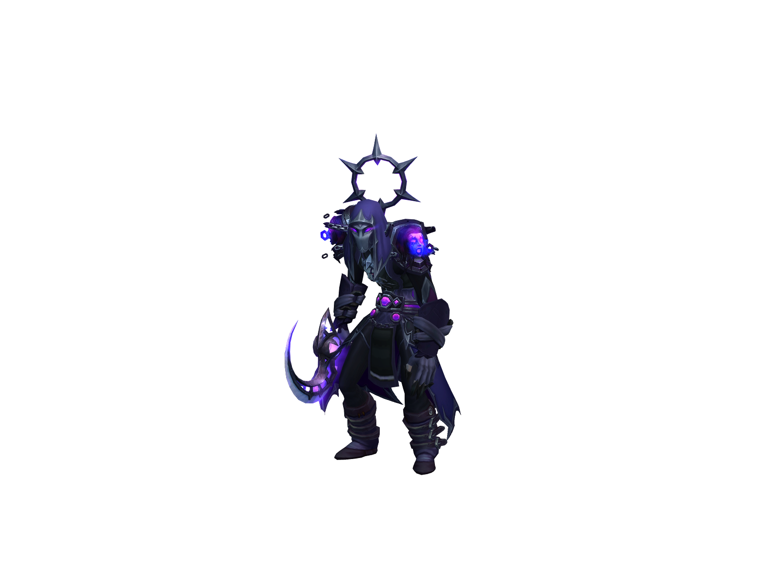 Zalthael 3D character render