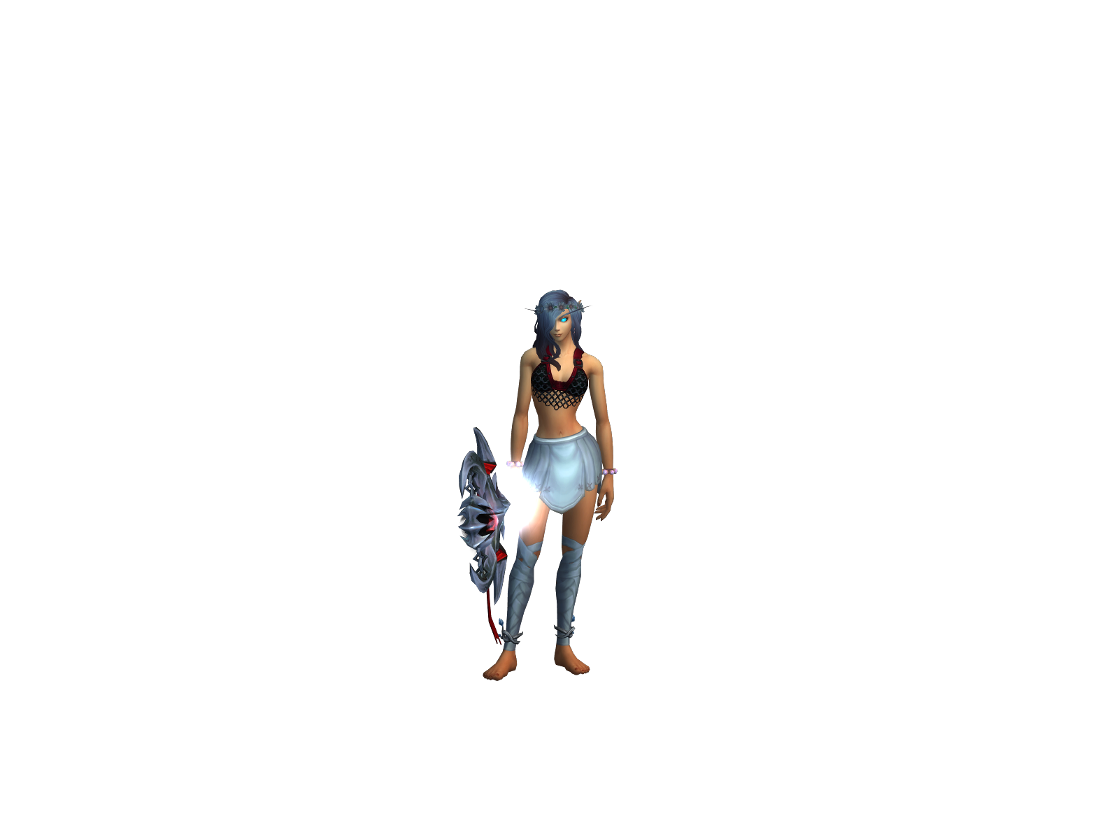 Paandemonium 3D character render