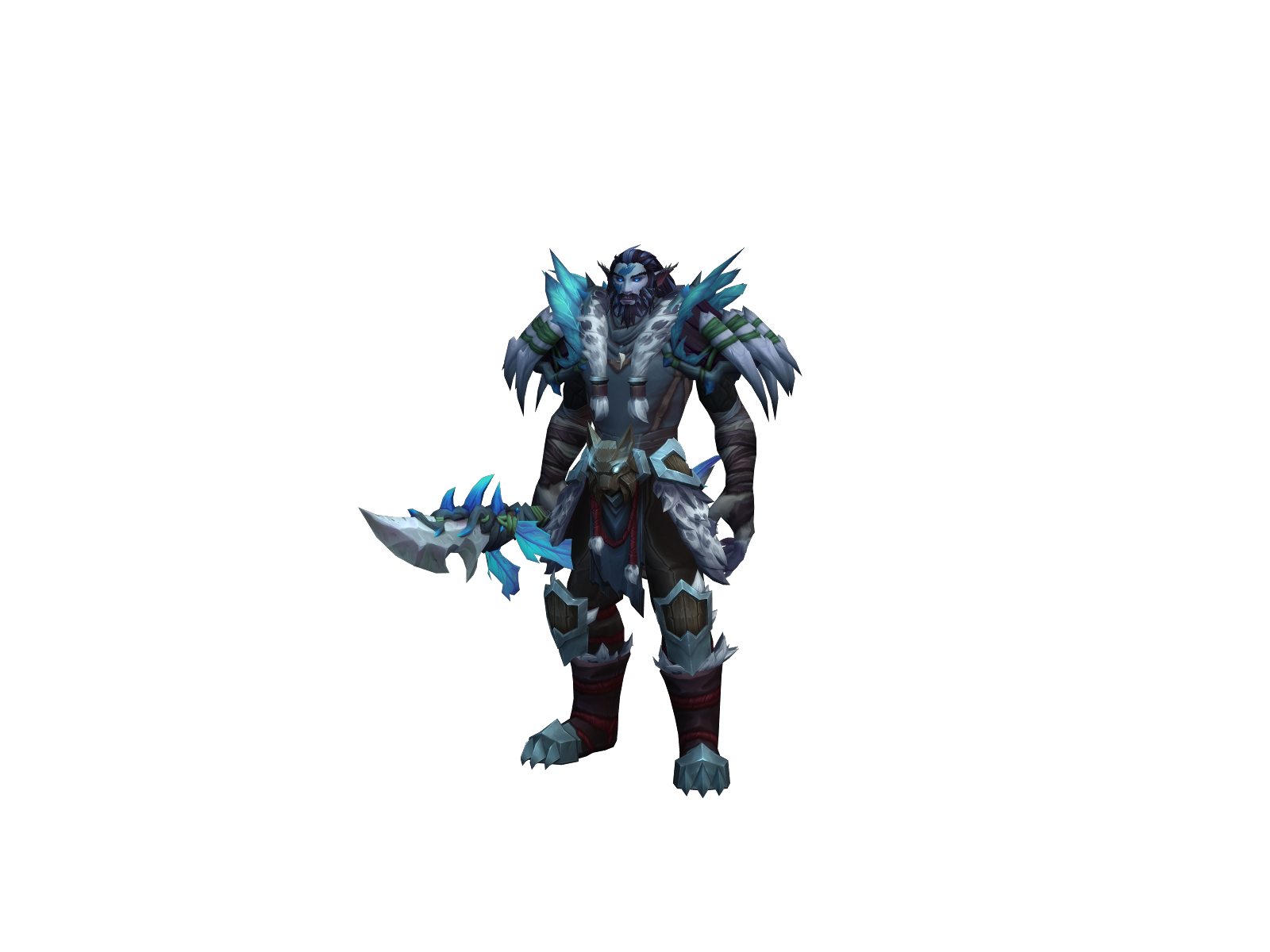 Ariandred 3D character render