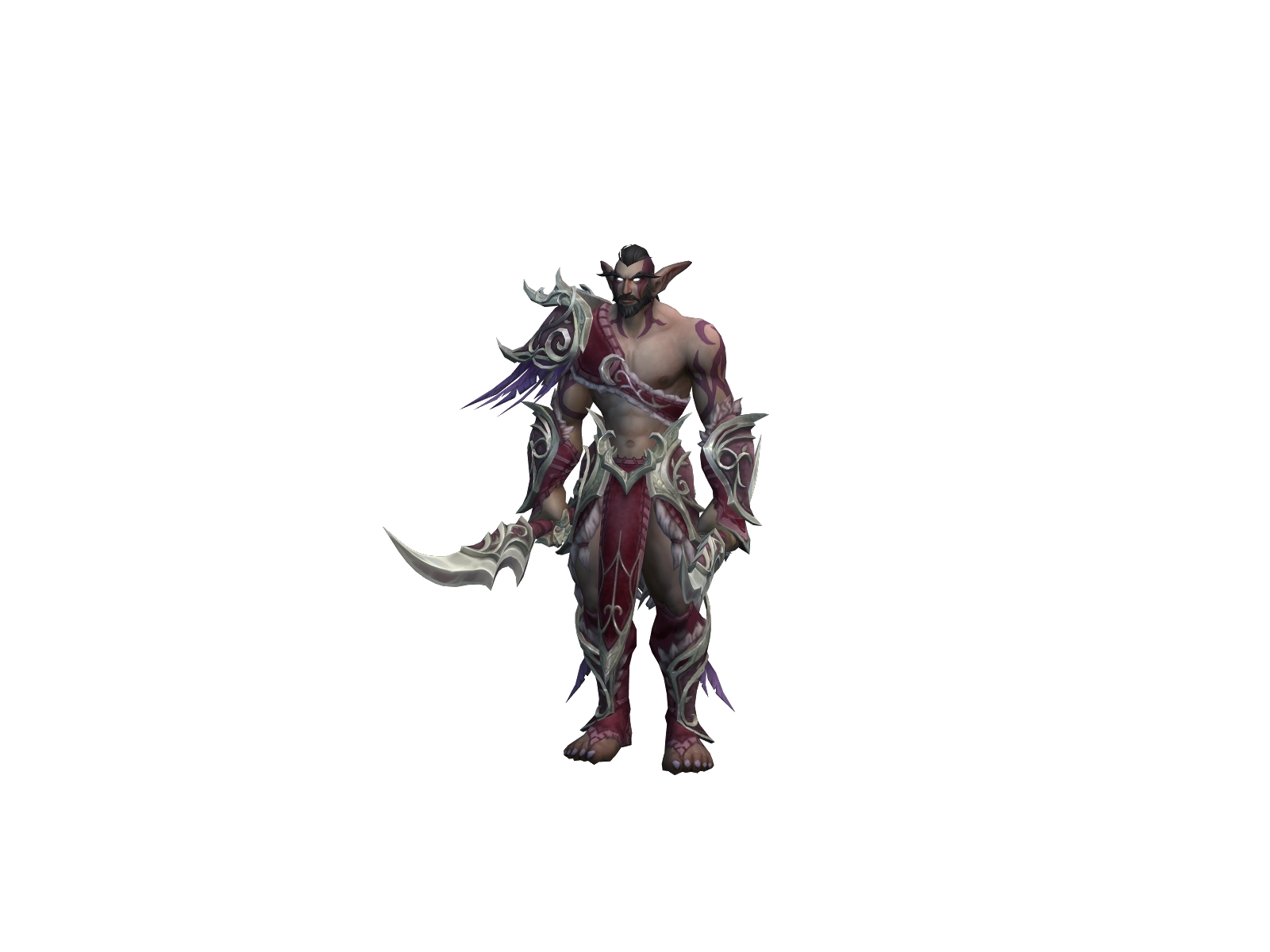Veldris 3D character render