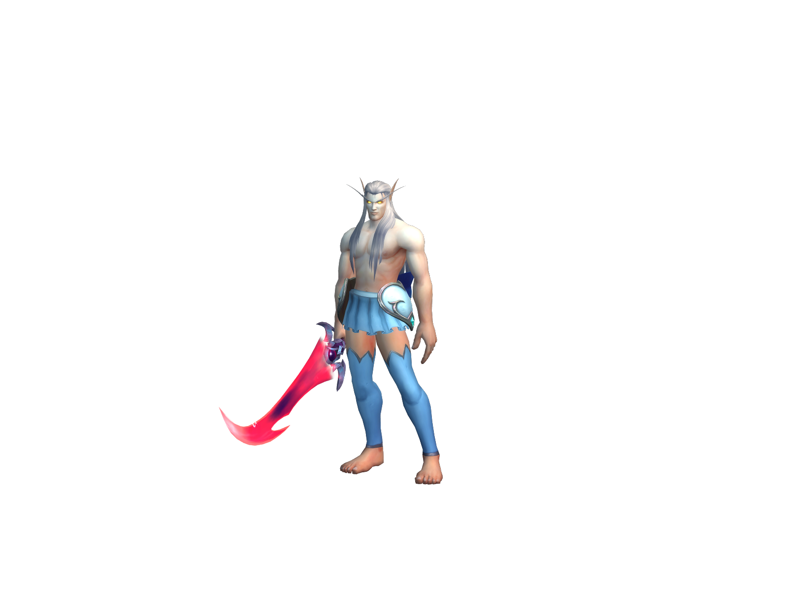 Gramoxone 3D character render